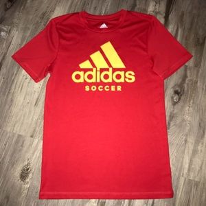 Adidas Red Boys Shirt